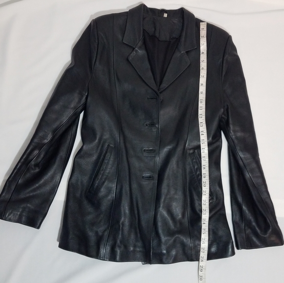 Tunç leder Genuine Leather black jacket!!! - Picture 5 of 14
